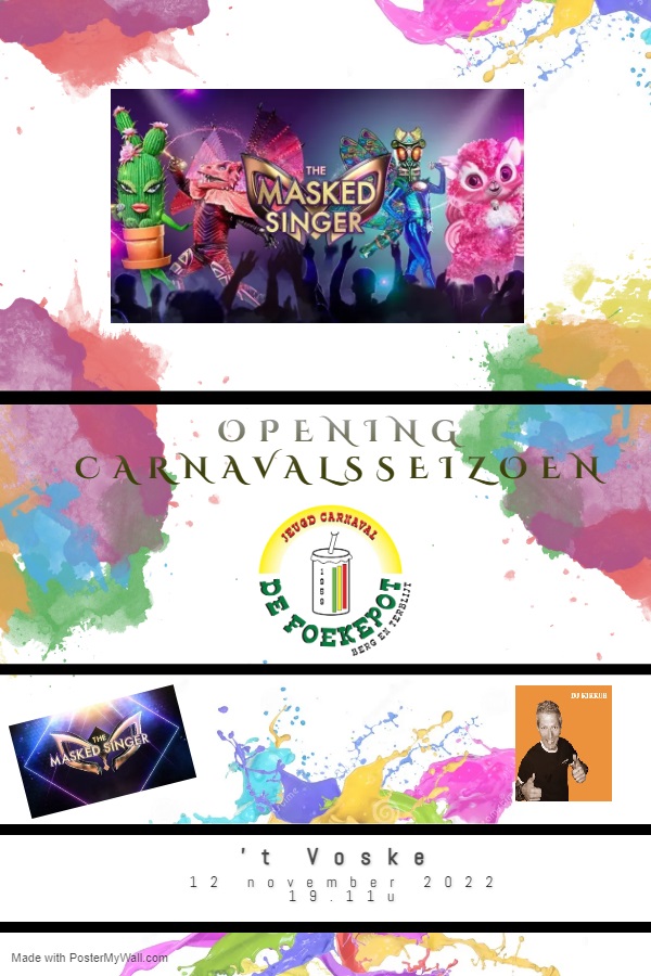 JCV De Foekepot Carnaval's Opening